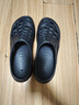 迪卡儂（DECATHLON）游泳男士涼鞋沙灘拖鞋洞洞鞋外穿NABD2027999深藍(lán)色網(wǎng)格款41碼 曬單實(shí)拍圖