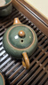 琦軒源哥窯功夫茶具套裝家用陶瓷冰裂紋茶杯茶盤(pán)托盤(pán)禮盒旅行泡茶壺茶杯 哥窯心悅西施壺六杯9件套 曬單實(shí)拍圖