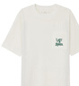 杰帝梵（J.D.V）男裝春夏新品商場同款白色圓領(lǐng)休閑百搭舒適短袖T恤上衣 白色 M 170/96C 曬單實(shí)拍圖