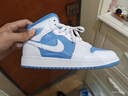 耐克（NIKE）【滔搏運(yùn)動(dòng)】AIR JORDAN 1 MID SE (GS)籃球鞋 FZ3933-114 38.5 曬單實(shí)拍圖