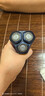飛利浦（PHILIPS）【七夕情人節禮物】剃須刀電動(dòng)2025年新品 3系旋風(fēng)PRO男士刮胡須刀 實(shí)用生日禮物送男友老公送父親 【6D浮動(dòng)刀頭丨靈活貼面】銀色 曬單實(shí)拍圖