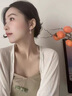BOGLIA和田玉耳環(huán)羊脂白氣質(zhì)2024新款耳墜耳飾品情人節(jié)生日禮物送老婆 和田玉12mm[金色羊脂白] 曬單實(shí)拍圖