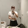貞喜氣小個(gè)子穿搭套裝女夏季學(xué)院風(fēng)jk制服收腰短袖短款泡泡袖上衣短裙 領(lǐng)結(jié)+襯衫+百褶裙 L 建議100-115斤 曬單實(shí)拍圖