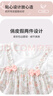 優(yōu)奇女寶寶連體衣嬰兒短袖夏季薄款新生幼兒裙子甜美可愛(ài)碎花哈衣夏裝 曬單實(shí)拍圖