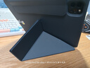 倍思iPad Pro/Air4/5保護(hù)套蘋果平板保護(hù)殼【特種防彎·雙磁吸可拆分·多角度折疊】10.9/11英寸 黑色 曬單實(shí)拍圖