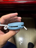 kpay數(shù)據(jù)線收納盒耳機繞線器手機充電線收納神器耳機線盒理線器繞線盒整理卷線扣 藍色【便攜收納理線器 兩只裝】 曬單實拍圖