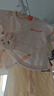 AMI新生嬰兒衣服52碼寶寶a類(lèi)純棉無(wú)骨長(cháng)袖半背衣0初生上衣和尚服春秋 小兔鉛筆 52 曬單實(shí)拍圖
