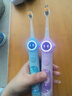 usmile笑容加兒童電動(dòng)牙刷 數(shù)字牙刷 Q20流光紫 適用3-15歲 學(xué)生禮物 生日禮物 兒童禮物 曬單實(shí)拍圖