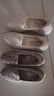 斯凱奇（Skechers）Slip ins閃穿鞋休閑鞋一腳蹬健步鞋夏季女鞋158858 灰褐色/TPE 36 曬單實(shí)拍圖