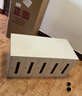 鋼制矮柜辦公室桌下帶抽屜儲物小活動(dòng)柜子資料柜帶鎖文件柜鐵皮柜 高850白色五抽 0.8mm 曬單實(shí)拍圖
