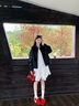 One time芭蕾保齡球包包女款2025年時(shí)尚百搭斜挎包手提包大容量波士頓包 復古紅+節日限定禮盒 曬單實(shí)拍圖