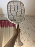 彩虹電蚊拍充電式家用自動(dòng)誘蚊續(xù)航持久物理殺蚊滅蚊拍基孔肯雅熱 白色【LED+多層電網(wǎng)】標(biāo)準(zhǔn)款 曬單實(shí)拍圖