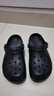 crocs卡駱馳檀健次同款洞洞鞋男沙灘鞋|10001 黑色-001 43(270mm) 曬單實(shí)拍圖