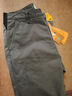 季言男士卡其色工裝長(cháng)褲男休閑褲2021新款商務(wù)百搭耐磨褲子  灰色 31 曬單實(shí)拍圖