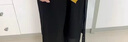 俞兆林（YUZHAOLIN）媽媽夏裝套裝50歲洋氣闊腿褲T恤小衫中老年女短袖母親節(jié)禮物衣服 黃色[上衣+褲子] 均碼 4XL(建議130-145斤) 曬單實(shí)拍圖
