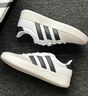 adidas「T頭鞋」BARREDA休閑板鞋德訓(xùn)鞋男女阿迪達(dá)斯官方輕運(yùn)動(dòng) 白色/黑色/淺灰     38 曬單實(shí)拍圖