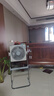 格力轉(zhuǎn)頁落地電風(fēng)扇 鴻運(yùn)臺(tái)式家用電風(fēng)扇 大風(fēng)力客廳宿舍臥室臺(tái)扇 淺灰色【12寸機(jī)械式】 曬單實(shí)拍圖
