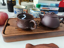 藏壺天下 宜興紫砂杯主人杯 品茗杯個(gè)人杯 茶碗 仙竹小杯/個(gè) 紫泥 曬單實(shí)拍圖