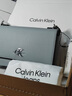 Calvin Klein小眾單肩包禮物荔枝紋包包金屬搭扣鏈條翻蓋CK女包斜挎包DH2806 曬單實拍圖