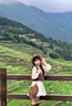 辣妹物語(yǔ)川西新疆草原大西北云南旅游一整套穿搭女裝沙灘連衣裙高級(jí)氛圍感 米白色+馬甲套裝 XL 曬單實(shí)拍圖