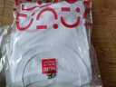 名創(chuàng)優(yōu)品（MINISO）2件裝短袖t恤男夏季純白色重磅純棉寬松半袖男生百搭休閑大碼體恤 【2件裝】白色(空白)+白色(空白) L 175 (名創(chuàng)優(yōu)品 品控嚴格) 曬單實拍圖