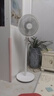 美的（Midea）電風扇家用7葉落地扇搖頭電風扇循臥室宿舍輕音風扇臺式桌面小型風扇臺地兩用升級款 白色丨7葉臺地兩用 曬單實拍圖