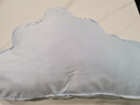 宜家（IKEA）FJADERMOLN費(fèi)德蒙床頭靠墊藍(lán)色云朵柔軟抱枕頭靠枕頭 靠墊淺藍(lán)色59x34cm 曬單實(shí)拍圖