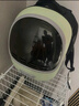 樂優(yōu)派貓包外出便攜太空艙貓背包雙肩包寵物包大號透氣貓咪用品 青木綠 曬單實拍圖
