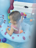 心楠兒童泳衣女童連體公主裙可愛女孩女寶嬰幼兒2歲3歲小童寶寶游泳衣 粉色小蝴蝶均碼身高90-110CM 均碼 【建議20-40斤】 曬單實(shí)拍圖