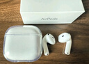 Apple/蘋果 AirPods 4 搭配USB-C充電盒 蘋果耳機(jī) 藍(lán)牙耳機(jī) 適用iPhone/iPad/Mac 四代 曬單實(shí)拍圖