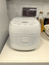 東芝（TOSHIBA）白珍珠發(fā)芽米電飯煲3L 3-4人IH立體大火力 2mm備長炭內(nèi)膽 家用智能電飯煲 RC-10HUC(W) 曬單實拍圖