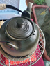 御創(chuàng  )提梁水具陶壺茶具燒水壺煮茶壺電陶爐圍爐煮茶器泡茶壺陶瓷壺水壺 提梁陶壺1101ml 曬單實(shí)拍圖