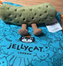 Jellycat趣味酸黃瓜毛絨玩偶安撫玩具食物蔬菜公仔娃娃生日七夕情人節(jié)禮物 趣味酸黃瓜 One Size 曬單實(shí)拍圖
