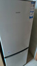 海爾（Haier）冰箱出品雙開門二門177升冰箱家用小型冰箱租房省電不占地冷藏冷凍兩用統(tǒng)帥家用小冰箱 以舊換新 177升雙門冰箱節(jié)能省電 兩天約用1度電 曬單實(shí)拍圖