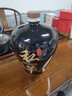 寶福祥 酒壇子景德鎮(zhèn)陶瓷家用密封窖藏空酒壇子酒壺泡酒瓶存儲酒罐 10斤裝黑色(酒提底座）5L 曬單實拍圖