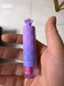 迪士尼兒童口紅小女孩唇膏3-6-12歲女童寶寶專用化妝品秋冬保濕滋潤(rùn)唇膏 樂(lè)佩公主-丁香深紫 曬單實(shí)拍圖