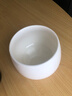 鈺銓龍門 羊脂玉瓷釉燒茶渣缸 功夫茶具陶瓷配件水盂杯洗白瓷大容量廢水缸 羊脂玉瓷釉燒茶渣缸 曬單實(shí)拍圖