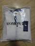 羅蒙（ROMON）冰絲套裝男士夏季薄款唐裝短袖休閑大碼中國(guó)風(fēng)寬松漢服套裝新中式 497白色【套裝】 L 建議110-125斤 曬單實(shí)拍圖