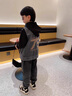 G.DUCKKIDS小黃鴨童裝男童秋裝套裝2025新款兒童衛(wèi)衣牛仔馬甲帥氣運動三件套 馬甲兩件套 140 建議130-140cm9-10歲 曬單實拍圖