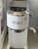 德龍（Delonghi）咖啡機(jī) 意式家用半自動(dòng)15Bar泵壓冷萃咖啡 軟觸屏手動(dòng)奶泡自動(dòng)停流小巧金屬機(jī)身 吉拉朵系列 EC890 .W氧氣白 即時(shí)加熱 自動(dòng)關(guān)機(jī) 專(zhuān)業(yè)蒸汽細(xì)桿拉花 曬單實(shí)拍圖