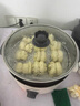 胖東來(lái) DL同款德國(guó)進(jìn)口品質(zhì)電煮鍋宿舍學(xué)生鍋小電鍋泡面鍋電炒鍋一體多功能 [加厚款]22cm米黃色+蒸籠(適合1- 曬單實(shí)拍圖