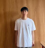 Polo Ralph Lauren拉夫勞倫徽標(biāo)Logo刺繡純色圓領(lǐng)套頭短袖男款白色 白色 M 曬單實(shí)拍圖