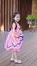 G.DUCKKIDS小黃鴨女寶寶公主裙子2025新款夏季裝兒童蝴蝶翅膀女童吊帶連衣裙 粉色 110 (建議98-105cm 3-4周歲） 曬單實拍圖