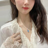 梵哲詩(shī)正品鉑金色海洋之心項(xiàng)鏈女吊墜2025新款輕奢小眾女友生日禮物女生 【空運(yùn)次日達(dá)】海洋之心項(xiàng)鏈 曬單實(shí)拍圖
