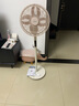 美的（Midea）【幸運草安睡風扇SE】直流變頻輕音家用立式遙控電風扇柔風落地扇臺式桌面大風量一級能效輕羽扇 曬單實拍圖