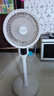 澳柯瑪（AUCMA）遙控交流定頻空氣循環(huán)扇家用電風(fēng)扇落地扇輕音節(jié)能定時(shí)臺立兩用電扇換氣扇KYT-15H322(Y) 曬單實(shí)拍圖