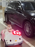 技速哈嘍Kitty兒童電動車四輪玩具車可坐人帶遙控kt汽車女孩生日禮物 新款KT貓烤漆粉：全功能超威電瓶 曬單實拍圖