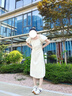 EXULL依思Q德訓鞋女款2025夏季新款軟底防滑經(jīng)典休閑舒適時尚清涼透氣德訓鞋 米色 37 曬單實拍圖
