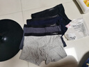 浪莎男士內(nèi)褲男新疆棉AAA級抑菌純色舒適透氣平角褲衩中腰四角短褲頭 經(jīng)典純色 4條 2XL 【建議體重130-150斤】 曬單實拍圖
