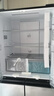 海爾（Haier）465升十字對開(kāi)四開(kāi)門(mén)電冰箱家用風(fēng)冷無(wú)霜一級能效變頻超薄BCD-465WGHTDE9S9家電國家補貼20% 曬單實(shí)拍圖